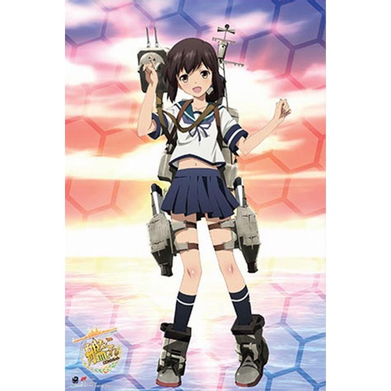 艦隊これくしょん 艦これ 吹雪 ポスター フレームなし Kancolle Fubuki Anime ポスターアート通販の檜屋 通販 Yahoo ショッピング