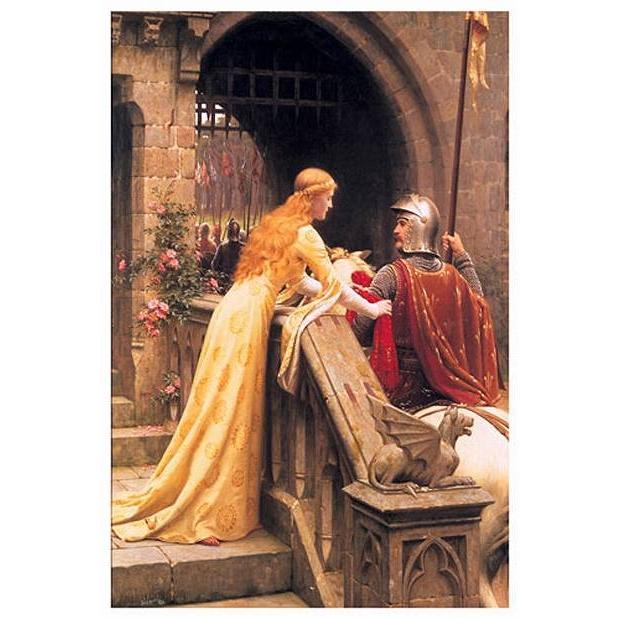 エドモンド・ブレア・レイトン God Speed ポスター 軽量アルミ製