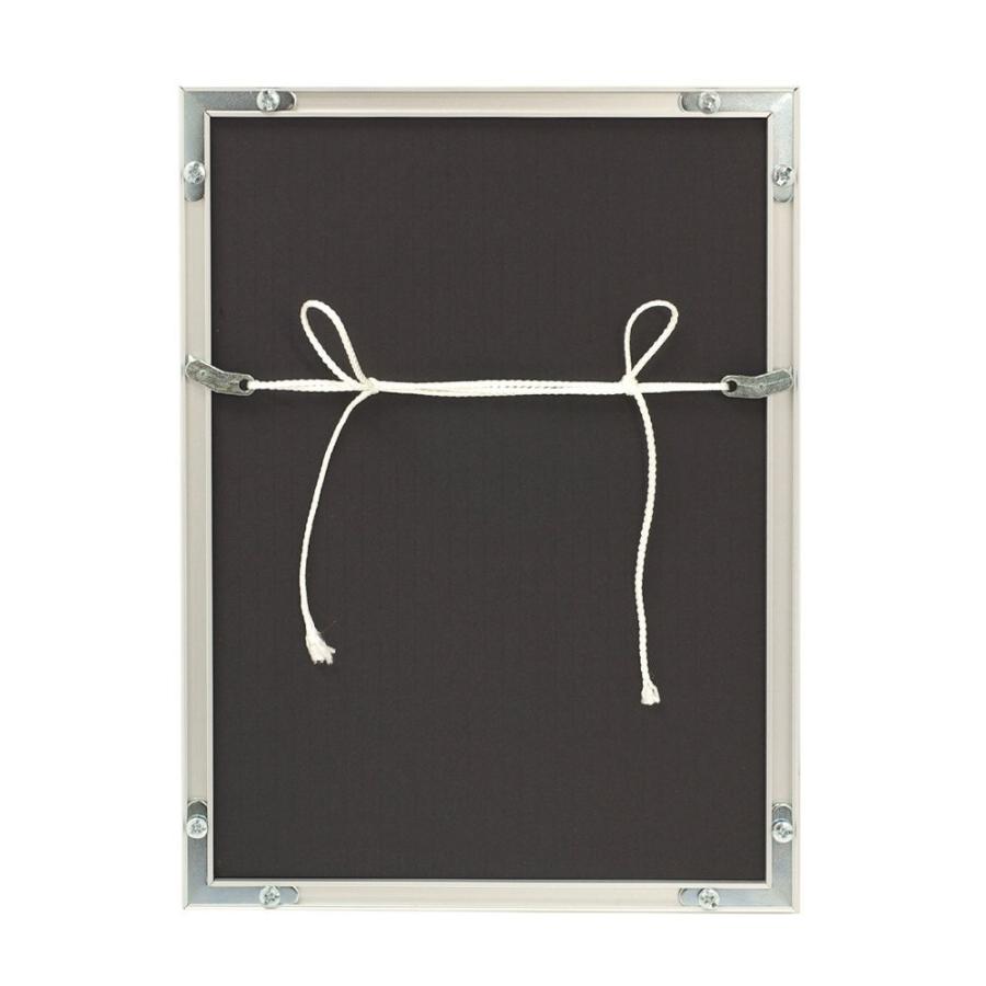 ポスターフレーム(額) 50×40cm用 カラー：銀 : ポスターアート通販の檜