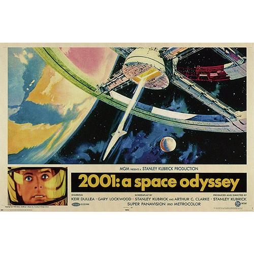 2001年宇宙の旅 映画ポスター AVERA-2001:A SPACE ODYSSEY 軽量アルミ