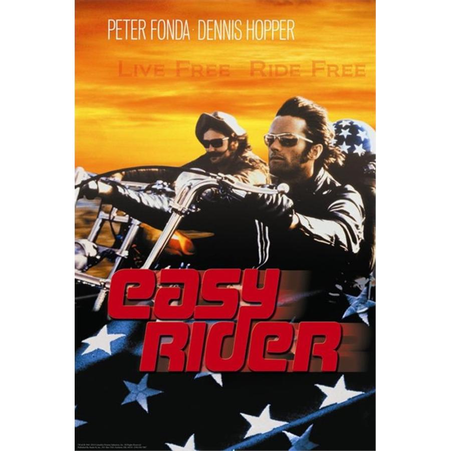 映画ポスター／イージー・ライダー　Easy Rider　フレーム付 :MOVIE-51085-1:ポスターアート通販の檜屋 - 通販 -  Yahoo!ショッピング