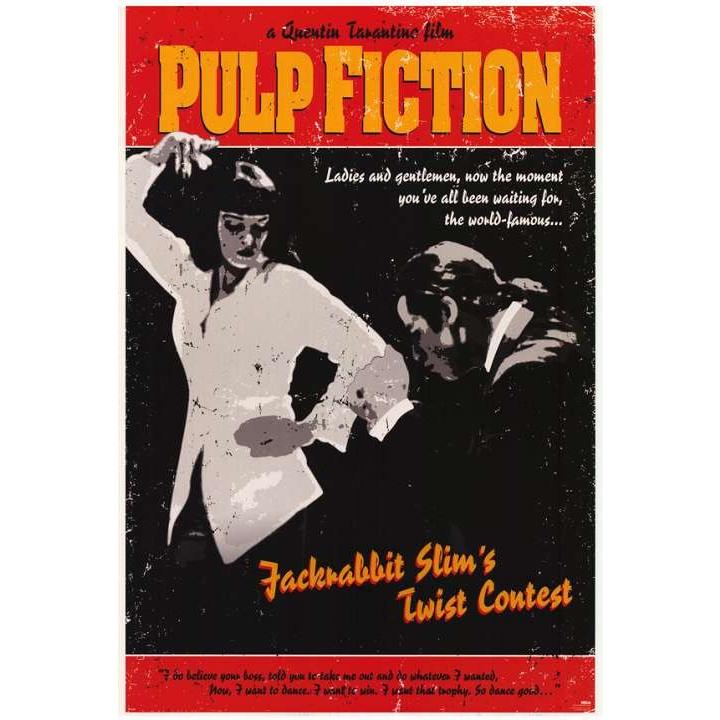 パルプ フィクション 映画ポスター Pulp Fiction フレーム付 Movie Ei8513 1 ポスターアート通販の檜屋 通販 Yahoo ショッピング