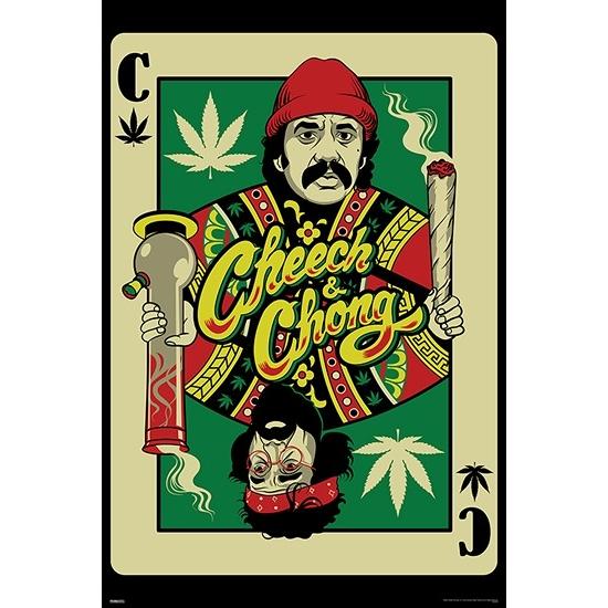 チーチ＆チョン ポスター チーチ&チョン Cheech & Chong ポスター 木製アートフレーム付 91.5