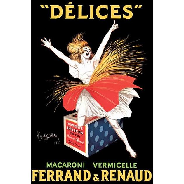 レオネット・カッピエッロ Ferrand & Renaud ヴィンテージポスター