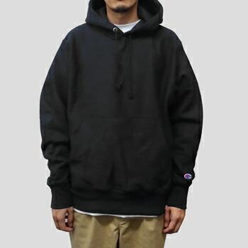 チャンピオン パーカー Champion メンズ 12oz 12オンス S101 リバースウィーブ 裏起毛 ｕｓ規格 アメリカ ブラック F1051bk F1051bk ポスタービンヤフー店 通販 Yahoo ショッピング