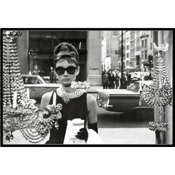 ティファニーで朝食を ポスターフレーム セット オードリー ヘプバーン Audrey Hepburn Breakfast At Tiffany S ヘップバーン Ht1407f ポスタービンヤフー店 通販 Yahoo ショッピング