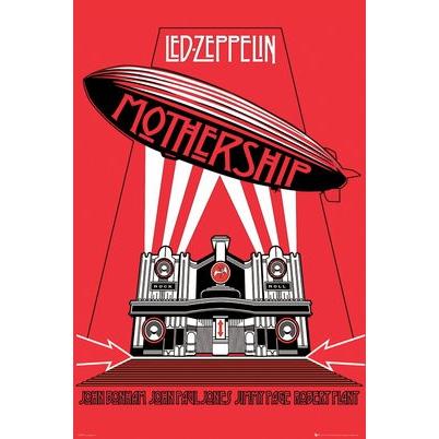 レッド・ツェッペリン ポスター Led Zeppelin Mothership レッド・ツェッペリン ポスター Led Zeppelin Mothership