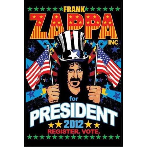 フランク ザッパ ポスター フレームセット Frank Zappa For President Ppf ポスタービンヤフー店 通販 Yahoo ショッピング