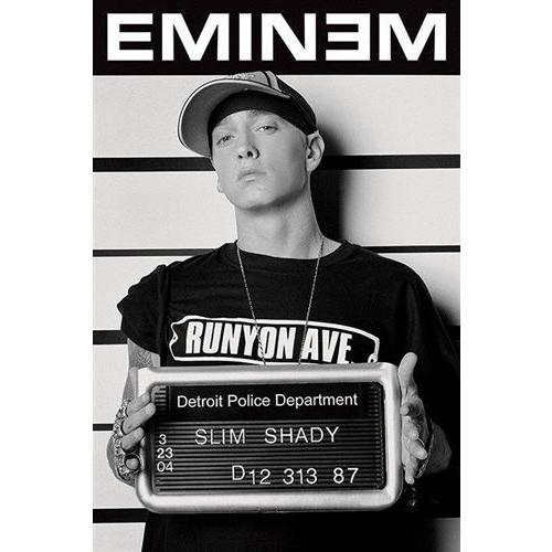 エミネム ポスター Eminem Mugshot Pp ポスタービンヤフー店 通販 Yahoo ショッピング