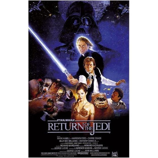 スター・ウォーズ エピソード6/ジェダイの帰還 ポスター Star Wars Return Of The Jedi (One Sheet)(140521)｜posterbin2