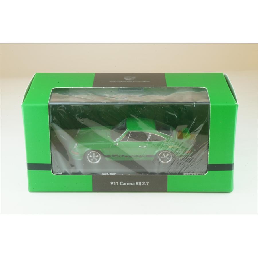 ディーラー別注 1/43 ポルシェ 911 カレラ RS 2.7 グリーン 完成品