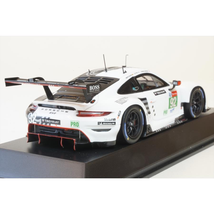 ディーラー別注 1/43 ポルシェ 911 RSR No.92 GT 2020 ル・マン24時間 M.クリステンセン/and more 完成品ミニカー WAP0209020MLEM 
