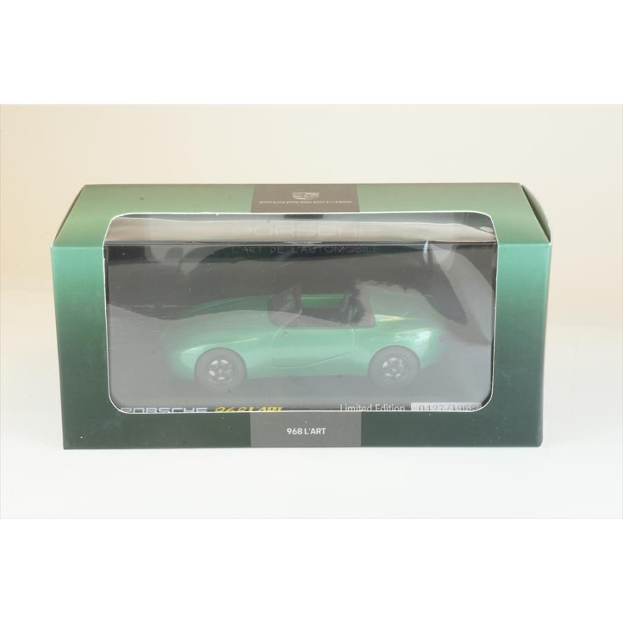 ディーラー別注 1/43 ポルシェ 968 アルチュール カー 2021 グリーン