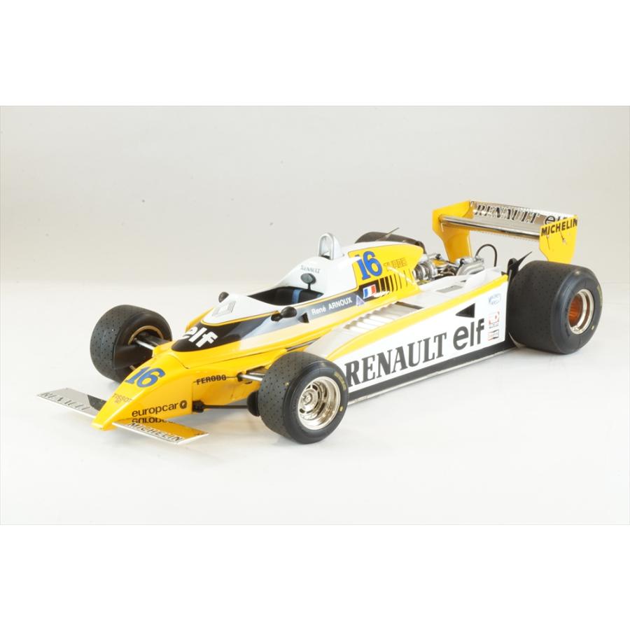 未展示 1/18 エグゾト ルノー RE20 ターボ 1980 F1フランスGP エグゾト 1/18 ルノー RE20 ターボ No.16 1980 F1 フランスGP R