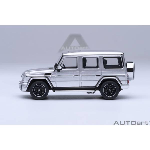 オートアート 1/64 メルセデスAMG G 63 2017 シルバー 完成品ミニカー
