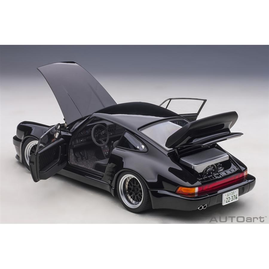 【新版】 オートアート 1/18 ポルシェ 911 930 ターボ ブラックバード 連載開始30周年記念モデル 「湾岸ミッドナイト」より 完成品ミニカー 78157 【H2348793135】(13640円)