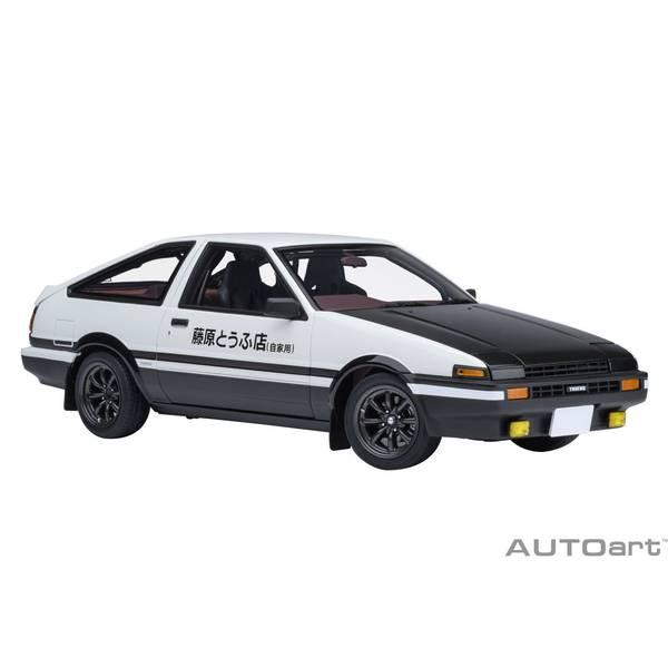 魔*神様 オートアート1/18　スプリンター トレノ プロジェクトD　ファイナル オートアート 1/18 トヨタ スプリンタートレノ AE86 プロジェクトD