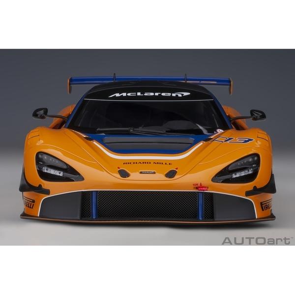 オートアート 1/18 マクラーレン 720S GT3 No.03 オレンジ 完成品