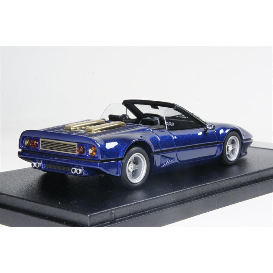BBR社製　1/43　フェラーリ512BB BBR 1/43 フェラーリ 512BB 1980 メタリックブルー 完成品ミニカー