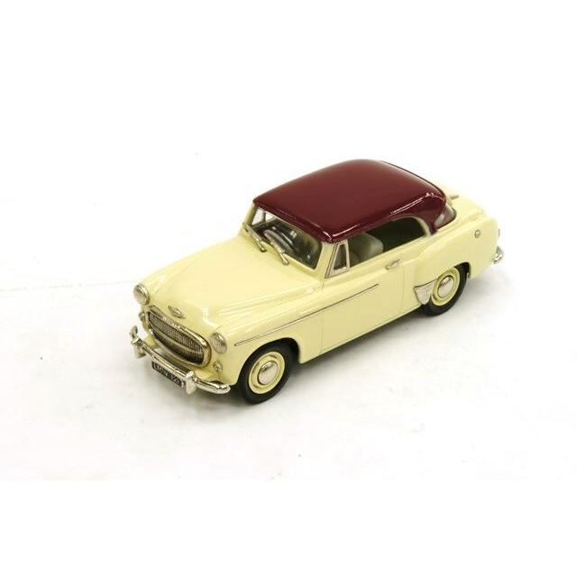 ランズダウン 1/43 ヒルマン カリフォルニア 1955 ピピンレッド/マグノリア 完成品ミニカー LDM107