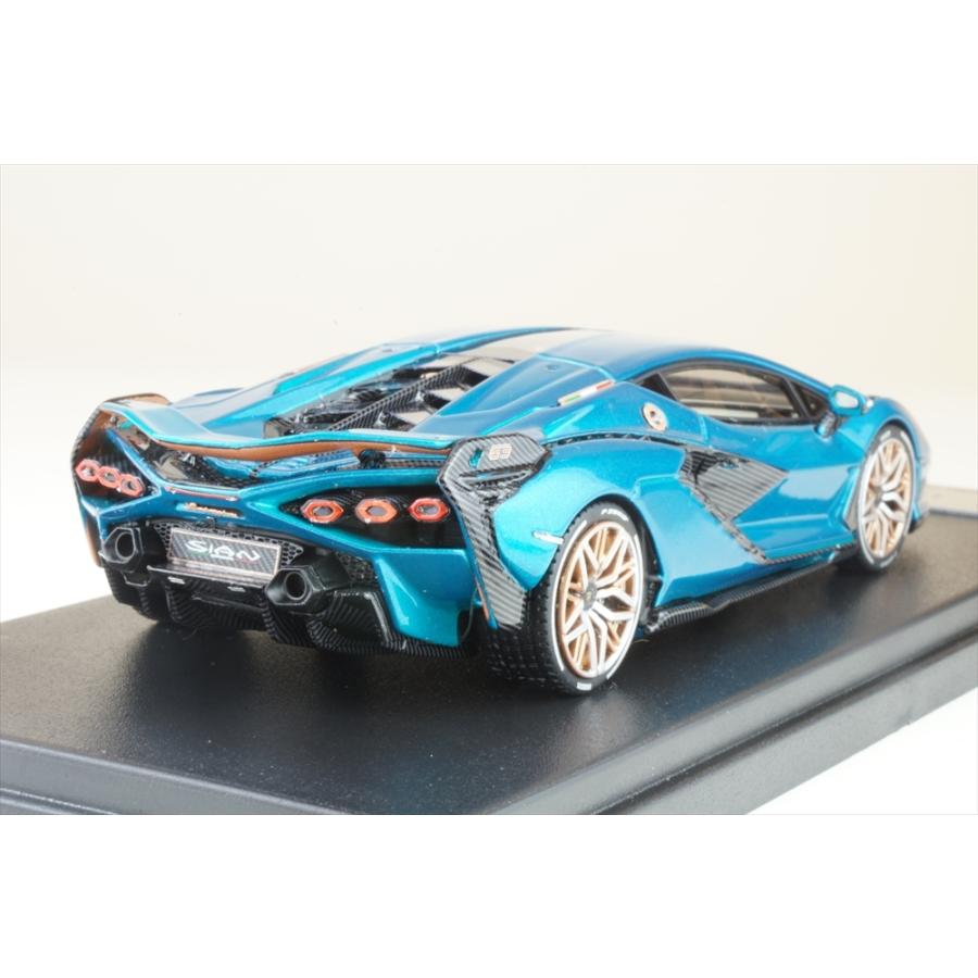 ★美品・外箱付★LookSmart 1/43 シアンFKP37 LS507D 黄 ルックスマート 1/43 ランボルギーニ シアン FKP 37 Blu Uranus 完成品