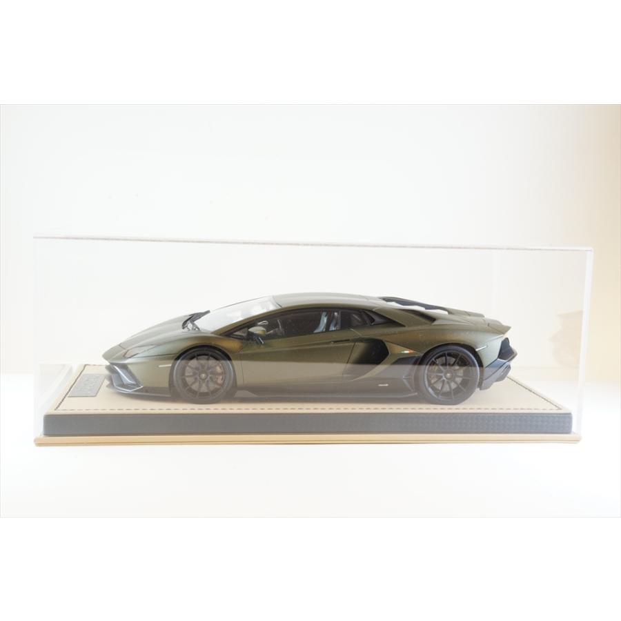 MRコレクション 1/18 ランボルギーニ アヴェンタドール ウルティマエ ヴェルデシトレア 完成品ミニカー LAMBO050SE｜posthobbyminicarshop｜03