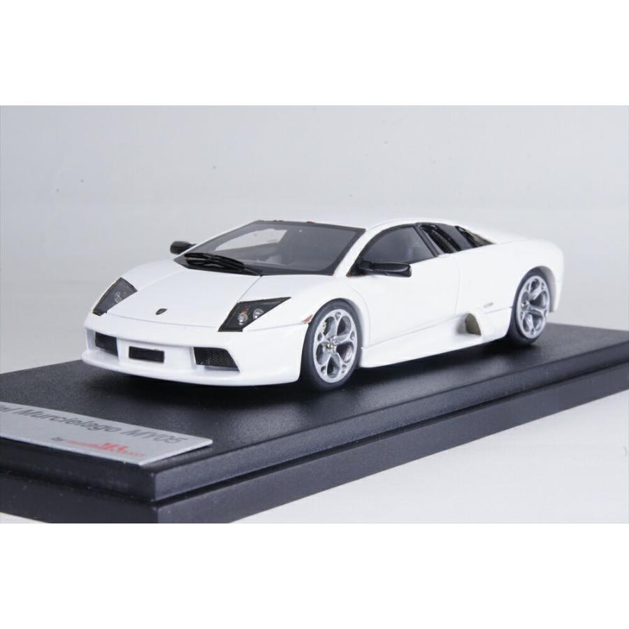 ポストホビーMR 1/43 ランボルギーニ ムルシエラゴ MY05 2005 ホワイト 完成品ミニカー P011