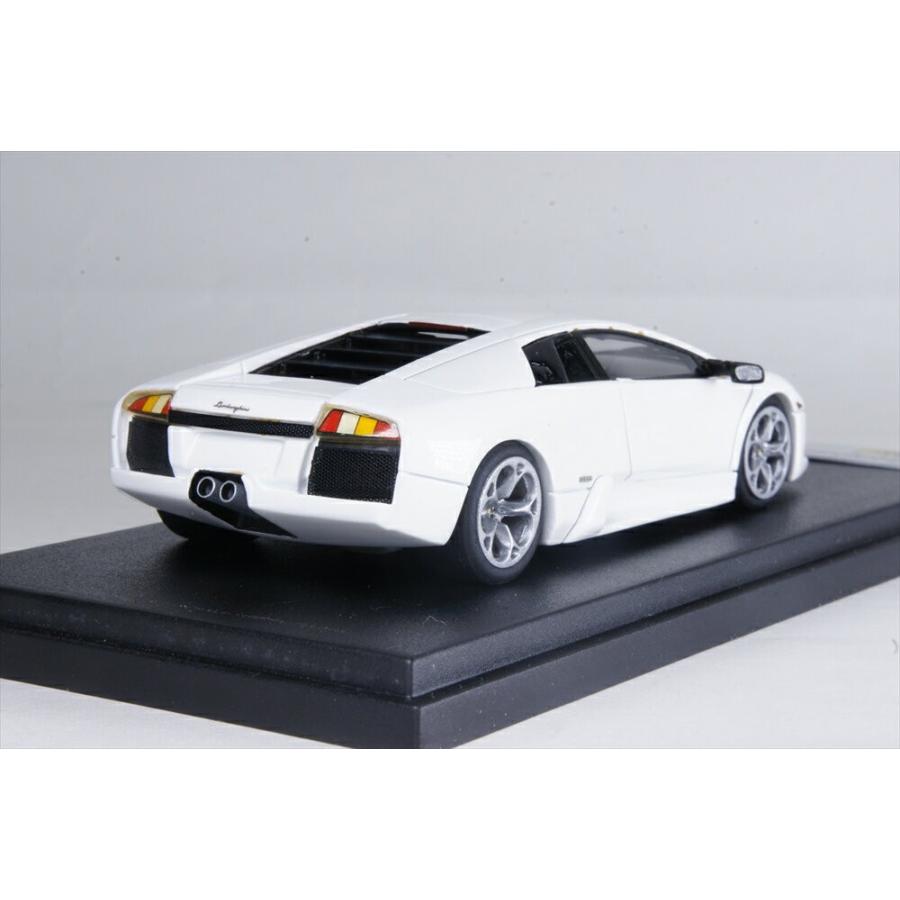 ポストホビーMR 1/43 ランボルギーニ ムルシエラゴ MY05 2005 ホワイト 完成品ミニカー P011 