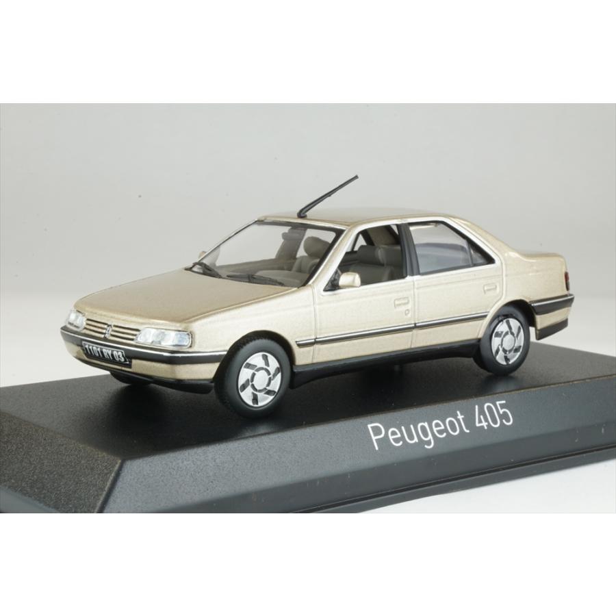 各種模型カー　単品売りします ノレブ 1/43 プジョー 405 SRi 1991 メタリックメイフェアベージュ