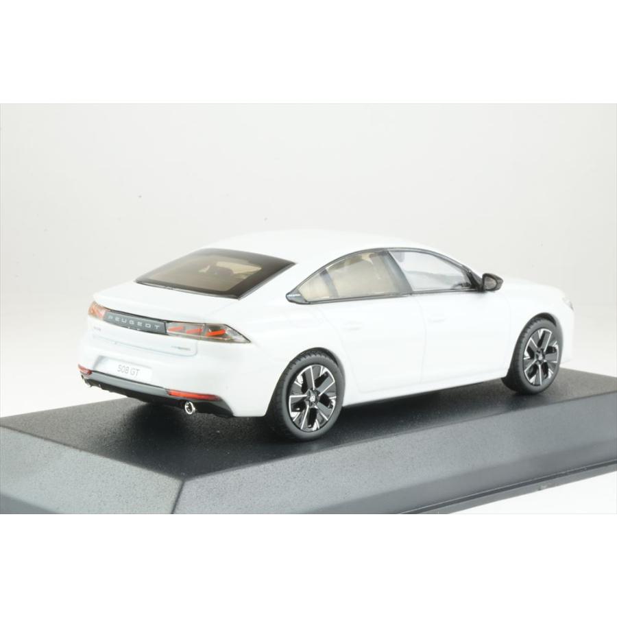 ノレブ 1/43 プジョー 508 GT ハイブリッド 2023 Okenite ホワイト 完成品ミニカー 475832_1