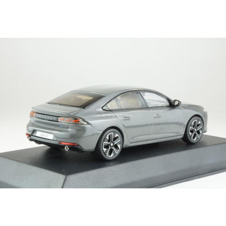 ノレブ 1/43 プジョー 508 GT ハイブリッド 2023 Selenium グレー 完成品ミニカー 475833_1