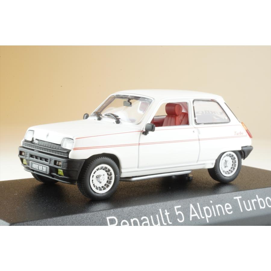 ノレブ（NOREV） 1/43 ルノー 5 アルピーヌ ターボ 1983 ホワイト 完成