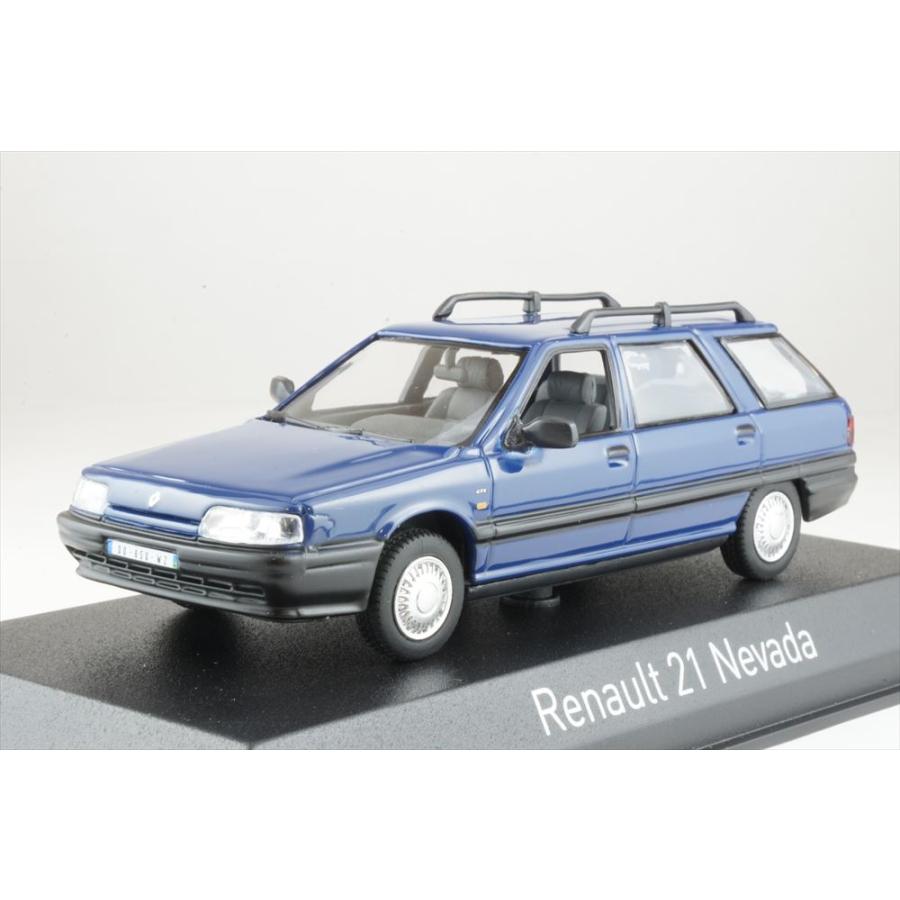 ノレブ 1/43 ルノー 21 ネバダ 2018 ブルー 完成品ミニカー 512132
