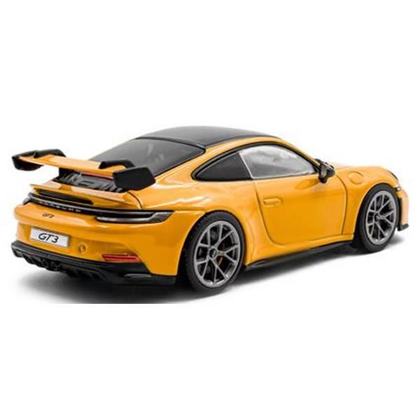 ソリド 1/43 ポルシェ 911 992 GT3 2023 イエロー 完成品ミニカー