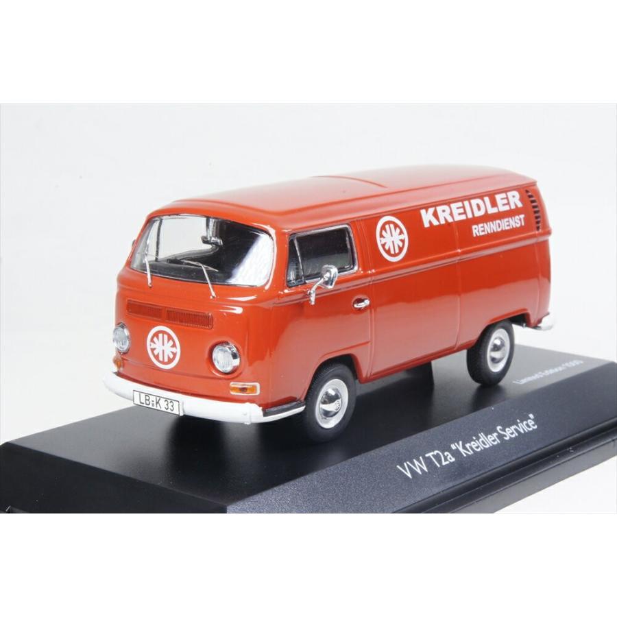 シュコー 1/43 フォルクスワーゲン T2a ボックスバン クライドラーサービス バイクトレーラー\u0026クライドラーフローレット積載 完成品ミニカー 450334000
