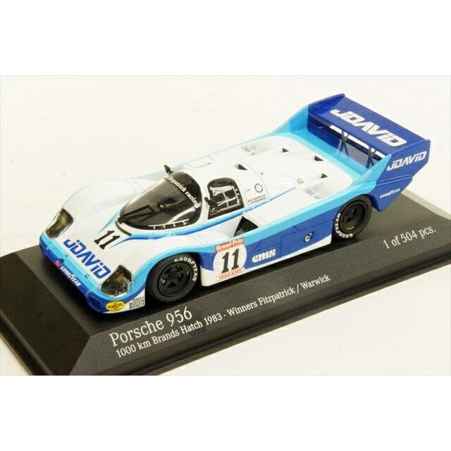 ミニチャンプス 1/43 ポルシェ 956K JDAVID 1983 ブランズハッチ ミニチャンプス 1/43 ポルシェ 956K JDAVID 1983 ブランズハッチ