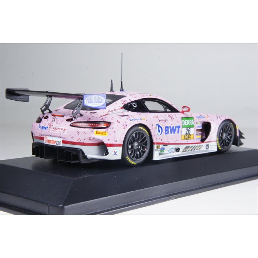 ミニチャンプス 1/43 メルセデス AMG GT3 BWT MUCKE MOTORSPORT No.26 2017 ADACマスターズ アッシュ/アウアー 完成品ミニカー 437173026の画像