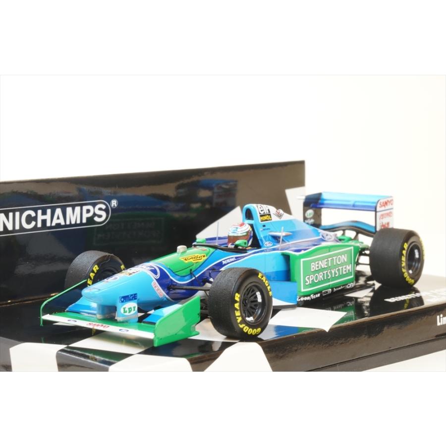 ミニチャンプス 1/43 ベネトン フォード B194 1994 F1 ベルギーGP J.フェルスタッペン 完成品ミニカー 417941106