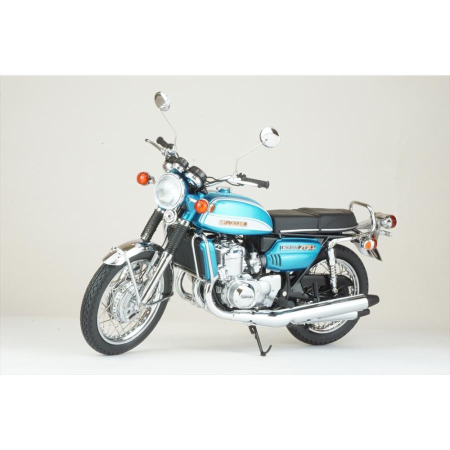 ミニチャンプス 1/12 スズキ GT 750 1972 グリーン 完成品ミニカー