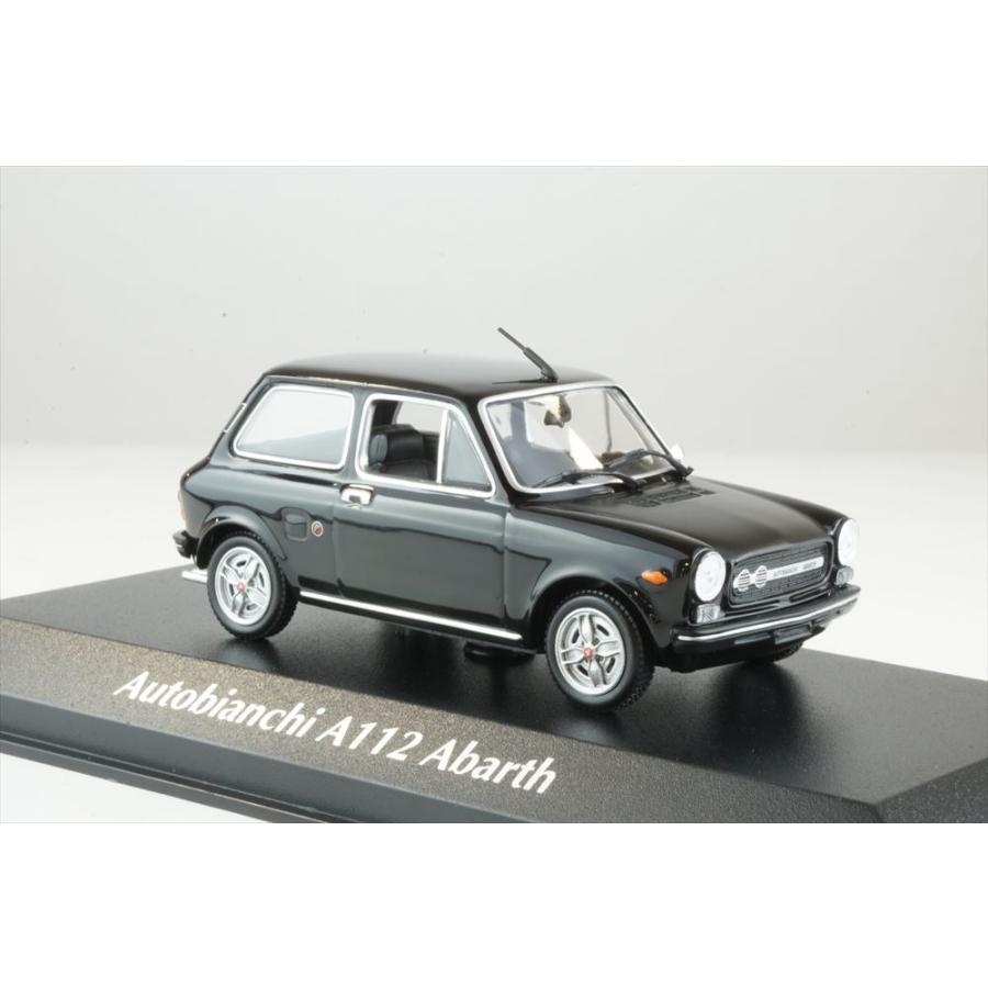 マキシチャンプス 1/43 アウトビアンキ A112 アバルト 1974 ブラック