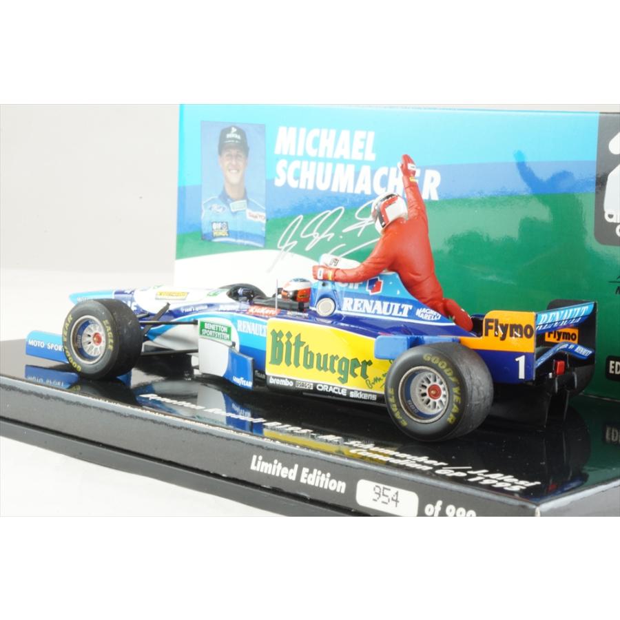 ミニチャンプス 1/43 ベネトン ルノー B195 No.1 1995 F1 カナダGP M