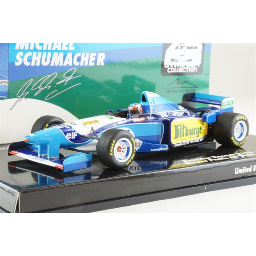 ミニチャンプス 1/43 ベネトン ルノー B195 No.1 1995 F1 パシフィック