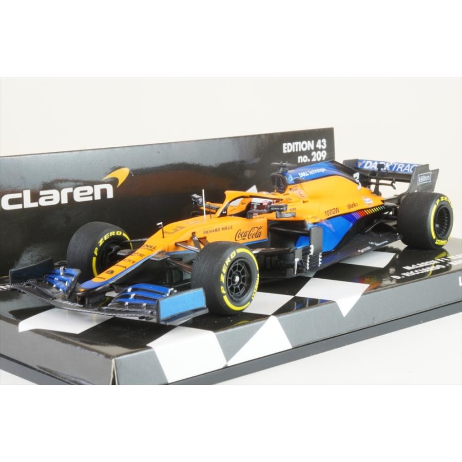 ミニチャンプス 1/43 マクラーレン MCL35M No.3 2021 F1 バーレーンGP