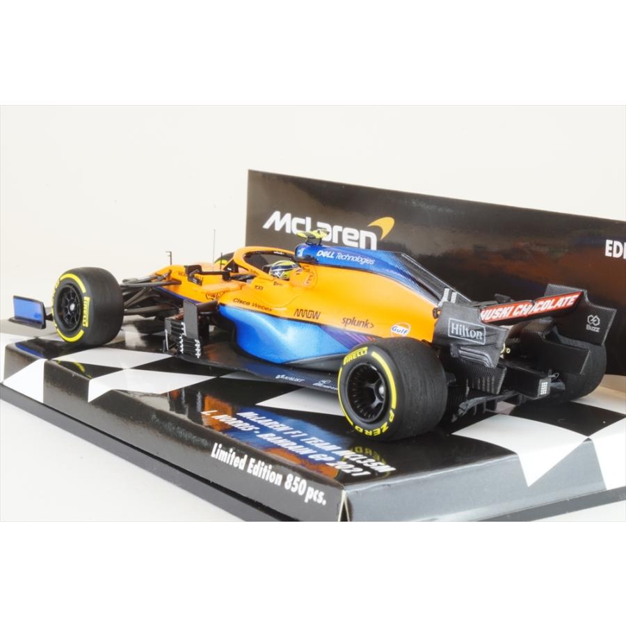 ミニチャンプス 1/43 マクラーレン MCL35M No.4 2021 F1 バーレーンGP