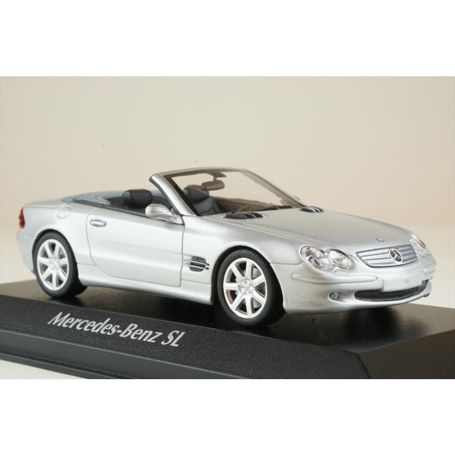 メルセデス・ベンツ ミニカーセット 3台 マキシチャンプス 1/43 メルセデス・ベンツ SL-クラス R230 2001