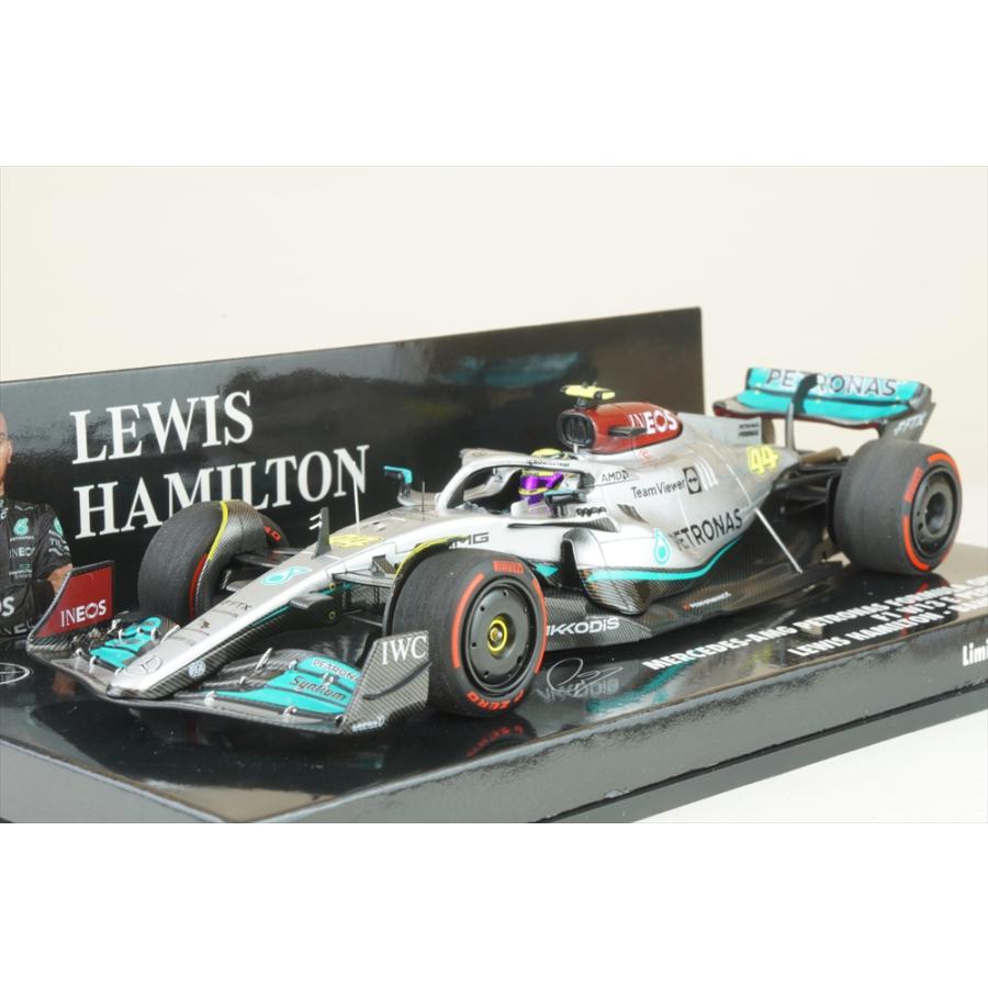 ミニチャンプス 1/43 メルセデスAMG F1 W13 E パフォーマンス No.44 
