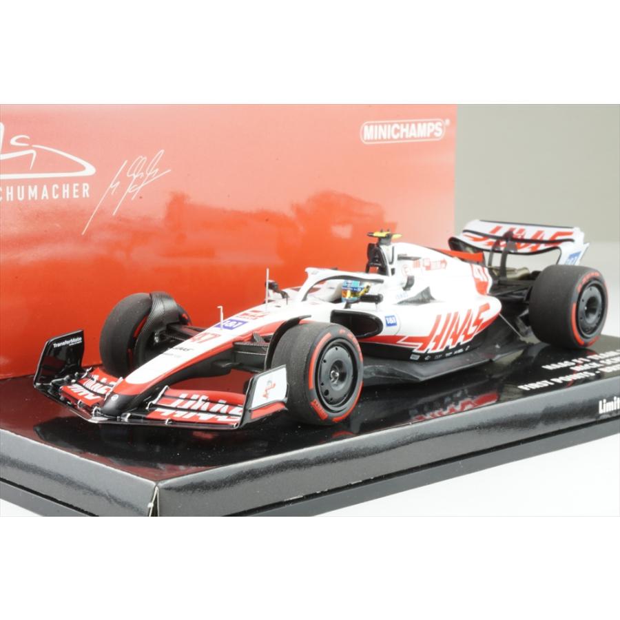 ミニチャンプス 1/43 ハース VF-22 No.47 2022 F1 イギリスGP M