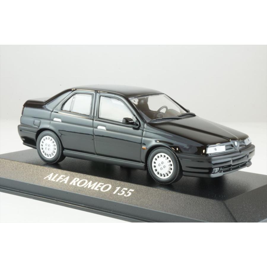 マキシチャンプス 1/43 アルファロメオ 155 1992 ブラック 完成