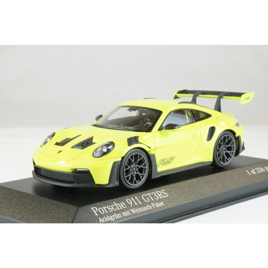 ミニチャンプス 1/43 ポルシェ 911 992 GT3RS 2023 アシッドグリーン
