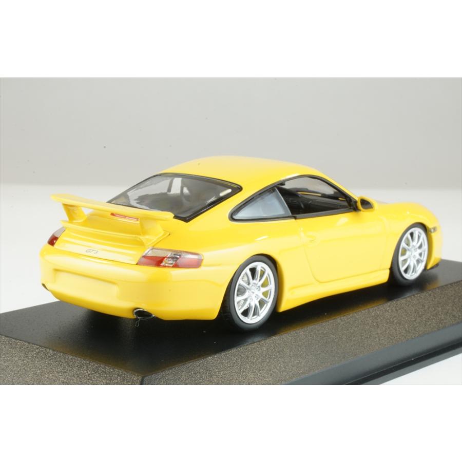 ミニチャンプス 1/43 ポルシェ 911 GT3 2003 イエロー 完成品ミニカー